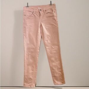 Ann Taylor LOFT Light Pink Skinny Jeans